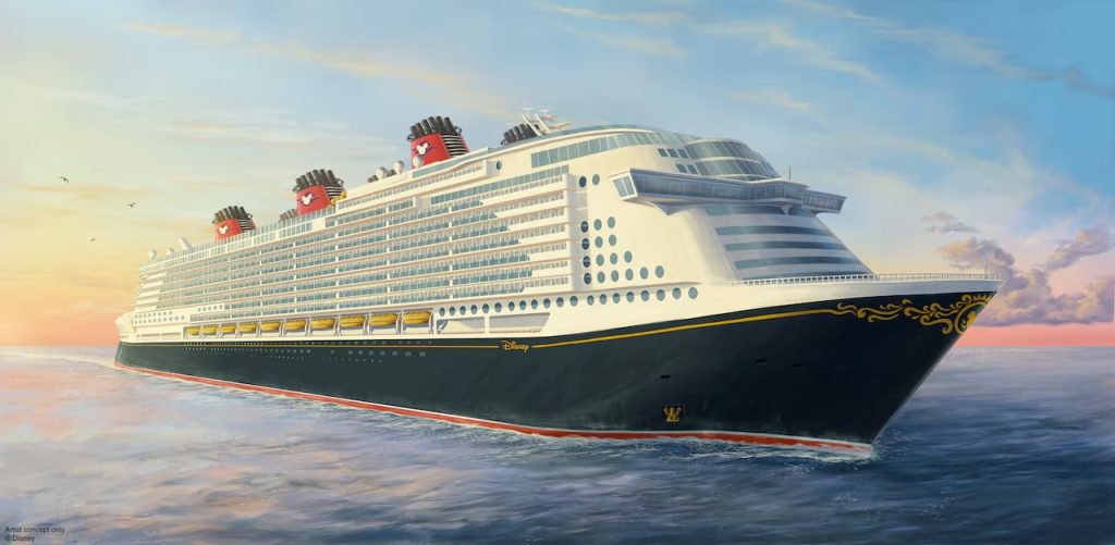 the Disney cruise line in Australia
